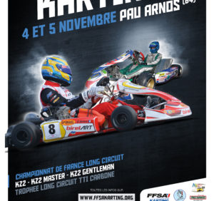 Championnat de France KZ Long Circuit à Pau Arnos – Liste des engagés