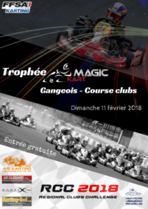 Affiche Trophée Gangeois Magic Kart 2018