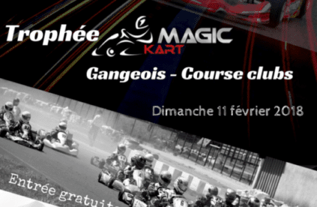 Affiche Trophée Gangeois Magic Kart 2018