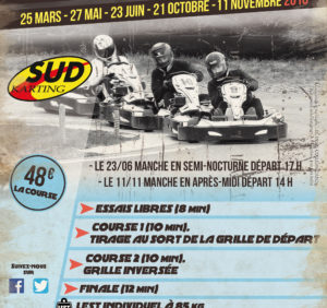 4ème manche de la Vintage’cup SUD Karting 4ème manche de la Vintage’cup SUD Karting