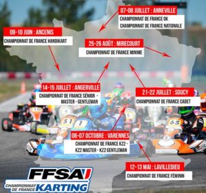 Inscriptions ouvertes pour la saison FFSA Karting 2018