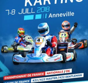 CHAMPIONNATS ET COUPES DE FRANCE – ANNEVILLE – 7 & 8 JUILLET – Dossier de présentation FFSA Karting Anneville