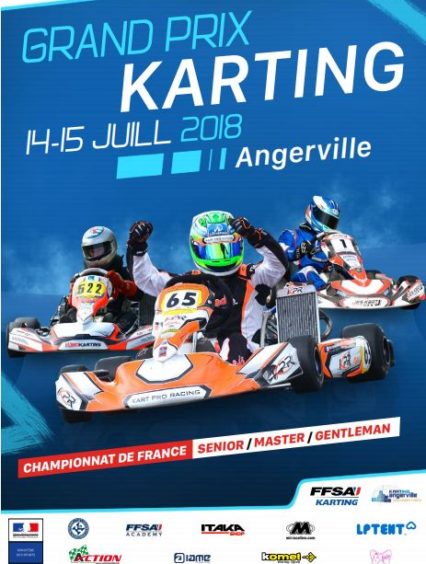 CHAMPIONNAT DE FRANCE – ANGERVILLE – 14 & 15 JUILLET – Dossier de présentation FFSA Karting Angerville