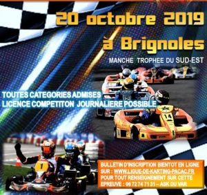 6ème International Trophy à Brignoles le 20 octobre 2019 – Les résultats