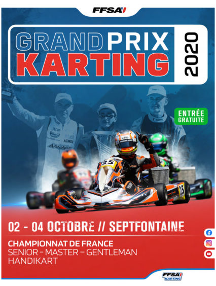 SEPTFONTAINE – 3 & 4 OCTOBRE 2020 – Feu vert pour la saison Sprint FFSA Karting dans le Doubs