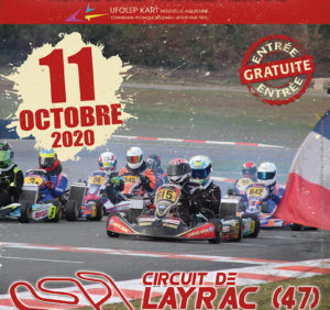 Troisième épreuve du Trophée UFOLEP Nouvelle Aquitaine 2020 sur le circuit de Layrac (47) le 11 octobre 2020