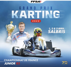 #2 – SALBRIS – 01/03 AVRIL 2022 – 2e rendez-vous Junior Karting en Sologne