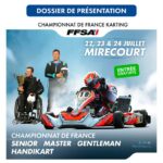 CHAMPIONNAT DE FRANCE SPRINT - Dossier de Présentation de l'épreuve de Mirecourt