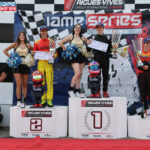 Et 1, et 2, et 3 OKS sur le podium KA100