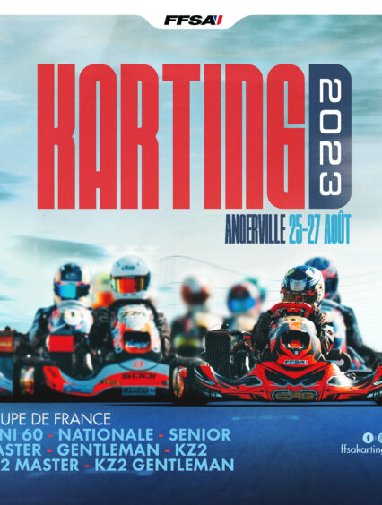 Des nouveautés excitantes pour la 3ème édition de la Coupe de France Karting à Angerville